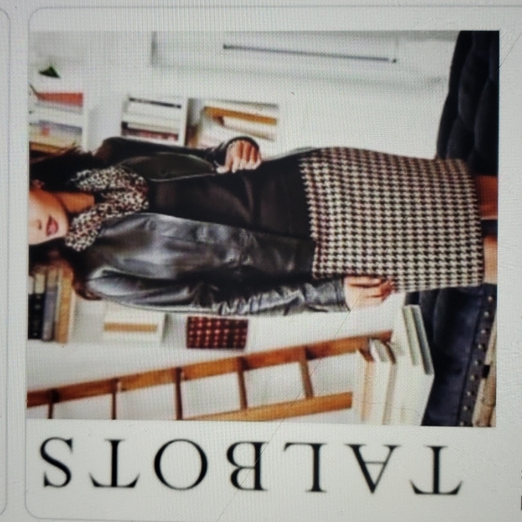 VINTAGE TALBOTS WOOL SKIRT SZ 12 - Picture 15 of 16